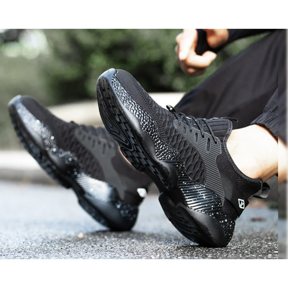 Scarpe da lavoro da uomo Scarpe casual Scarpe sportive Scarpe da ginnastica Tessuto antiscivolo Versatile e durevole_voghion.com