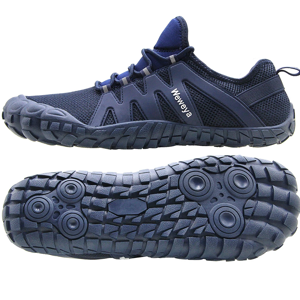 large toe box trail running shoes