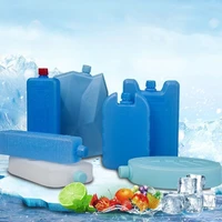 Boîte à glace réutilisable, nouvelle réfrigération fraîche, expédition réfrigérée, boîte de refroidissement PE pique-nique, réfrigération, boîte de cristaux de glace 1