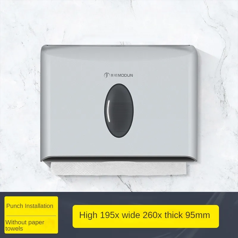 Hand Towel Box Wall-mounted Bathroom Household Hand Towel Box Commercial Toilet Paper Box Living Room Hanging