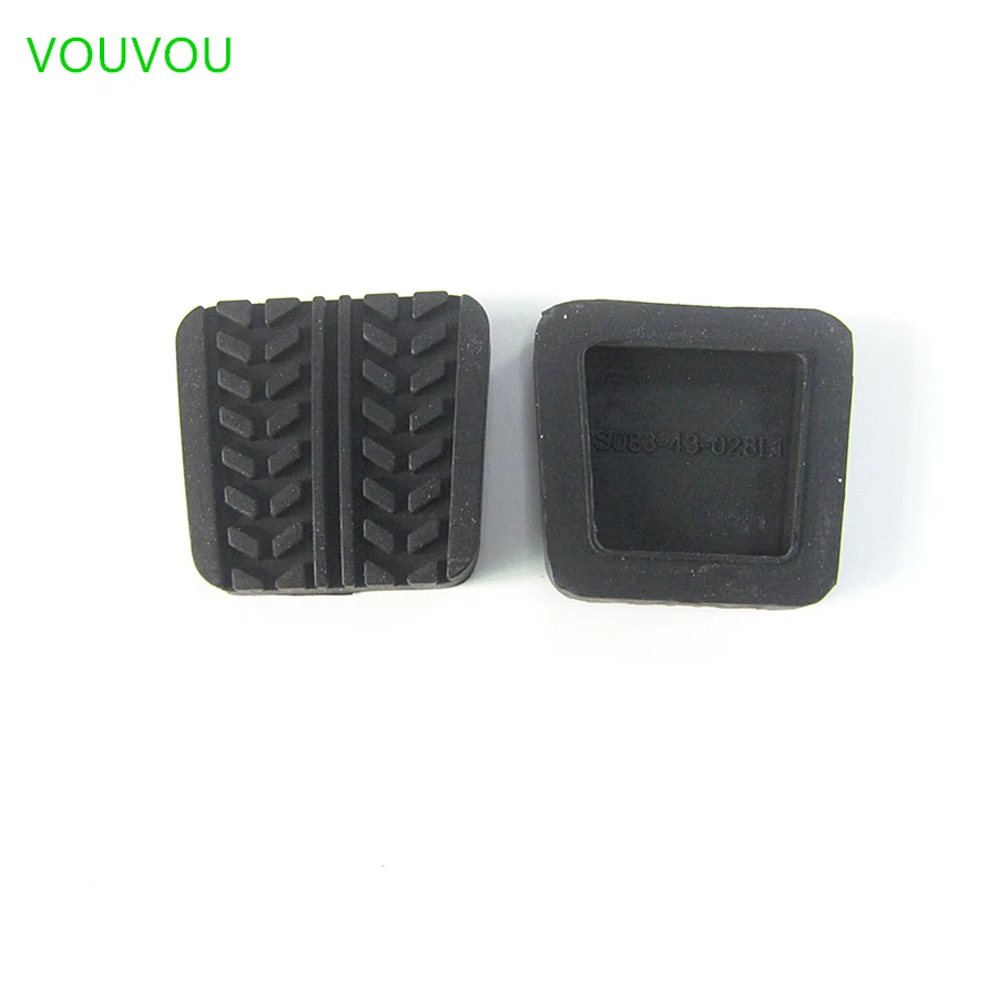 Car accessories S083-43-028 clutch & brake pedals pad rubber gasket for mazda 323 1991-2006 626 1992-2004 mpv MX-3 MX-5 Premacy