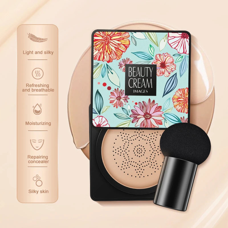 Concealer Cover Pores Mushroom Head Foundation MakeUp Moisturizing Whitening CC Cream Repair Skin BB Cream cc cream
