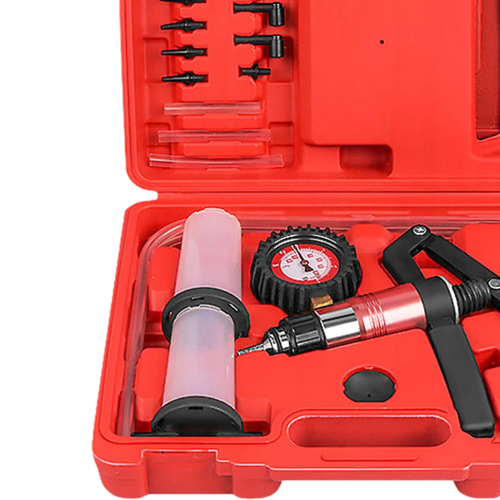 Manual Hand Vacuum Pump & Pressure Tester Kit – Automotive Brake & Clutch Bleeding Tool