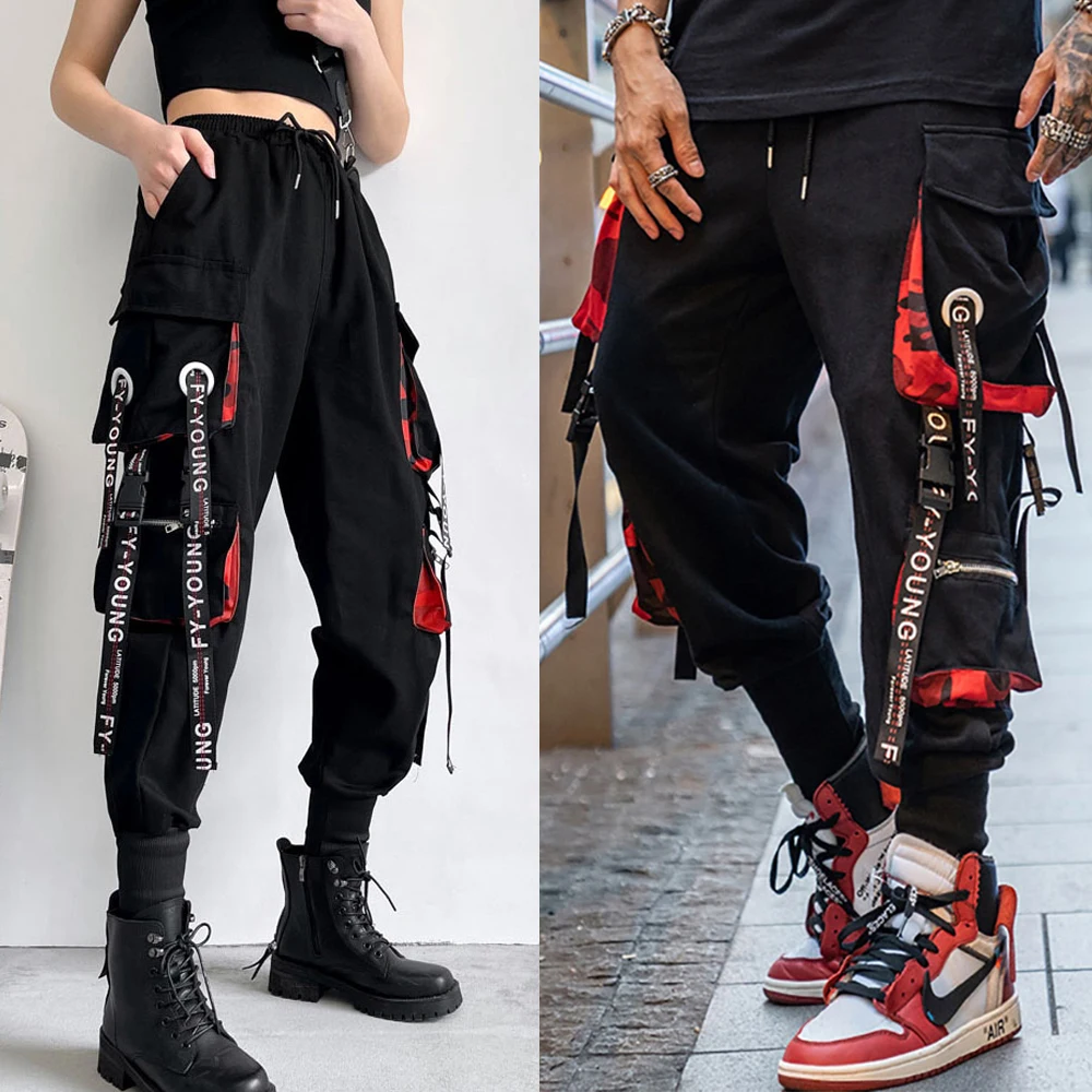 LargePocketLooseOverallsMensOutdoorSportsJoggingMilitary