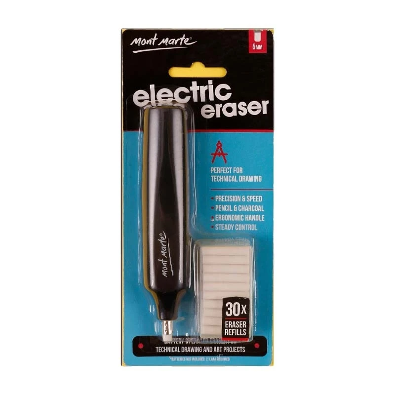 Monmat Electric Eraser With Replacement  Core F O R 30 Studio  Art  Candidates Drawing With Sketching Electric Eraser Art Gifts 5