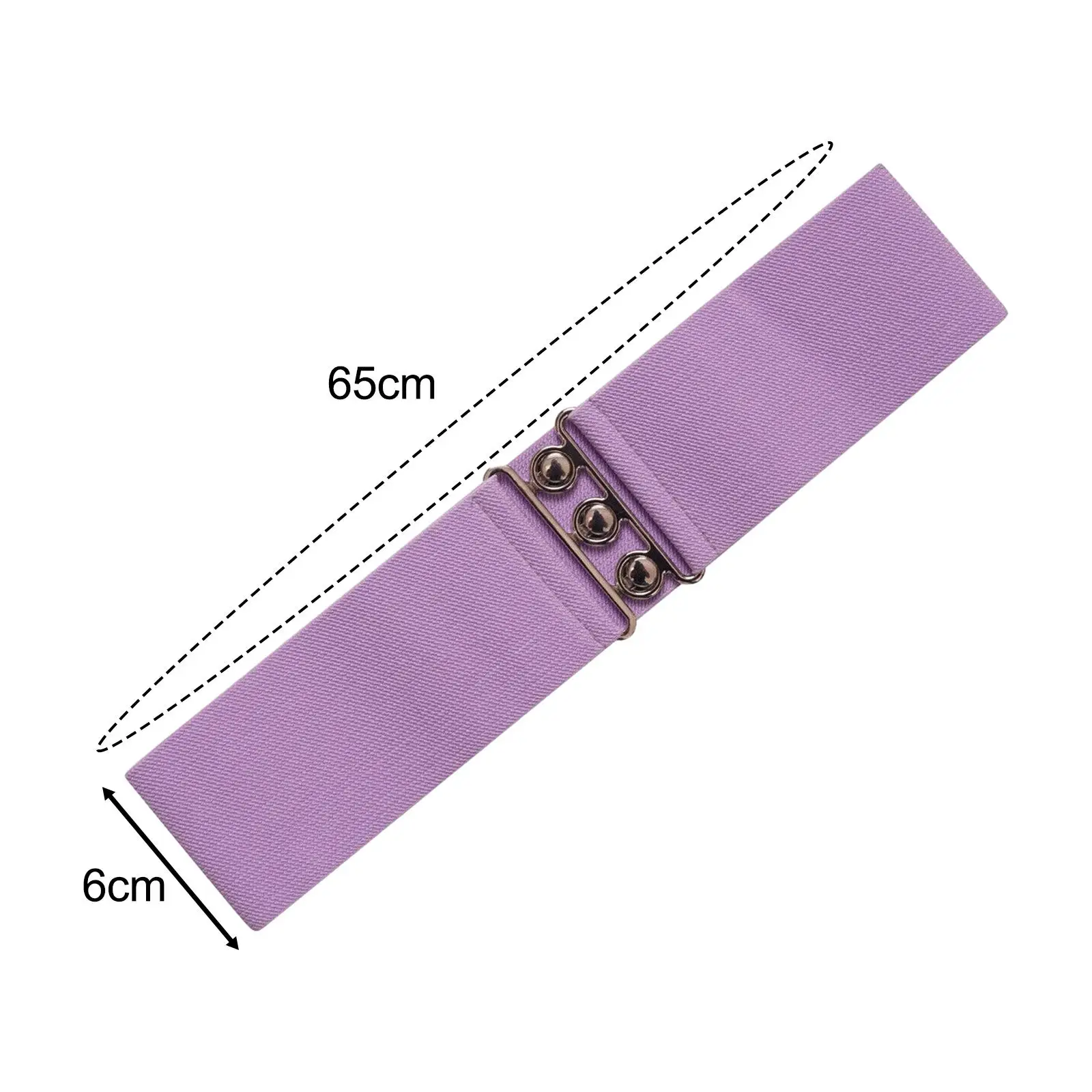 Women`s Wide Belt with Buckle Clasp Elegant Decor Waist Band Dress Belt Obi Belt Waistband for Sweater Jumpsuits Dresses Clothes