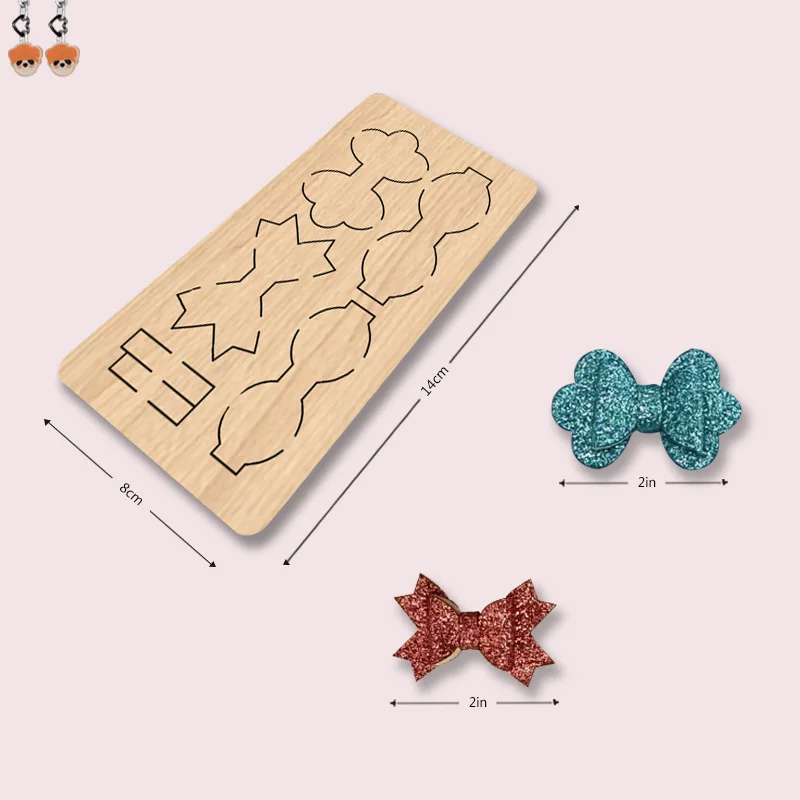 

My150 Lovely Bow Wooden Cutting Die For Most Machines