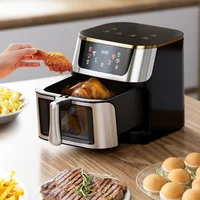 10L Intelligent air fryer home automatic large capacity French fries machine multi-function foreign trade electric fryer 4