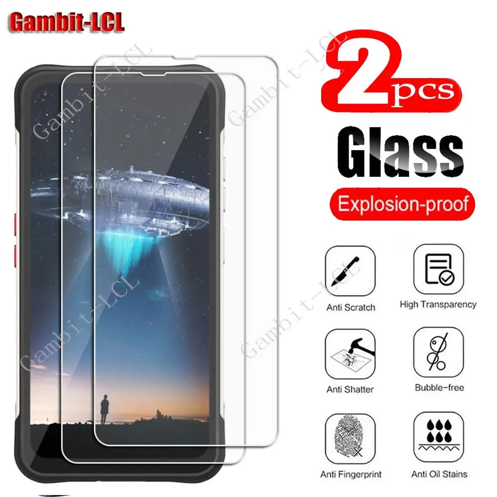 2 Pezzi Di Vetro Temperato Originale Per Unihertz Ticktock-S 6.53 "Golden Eye Goldeneye Pellicola Protettiva Per Schermo Protettivo