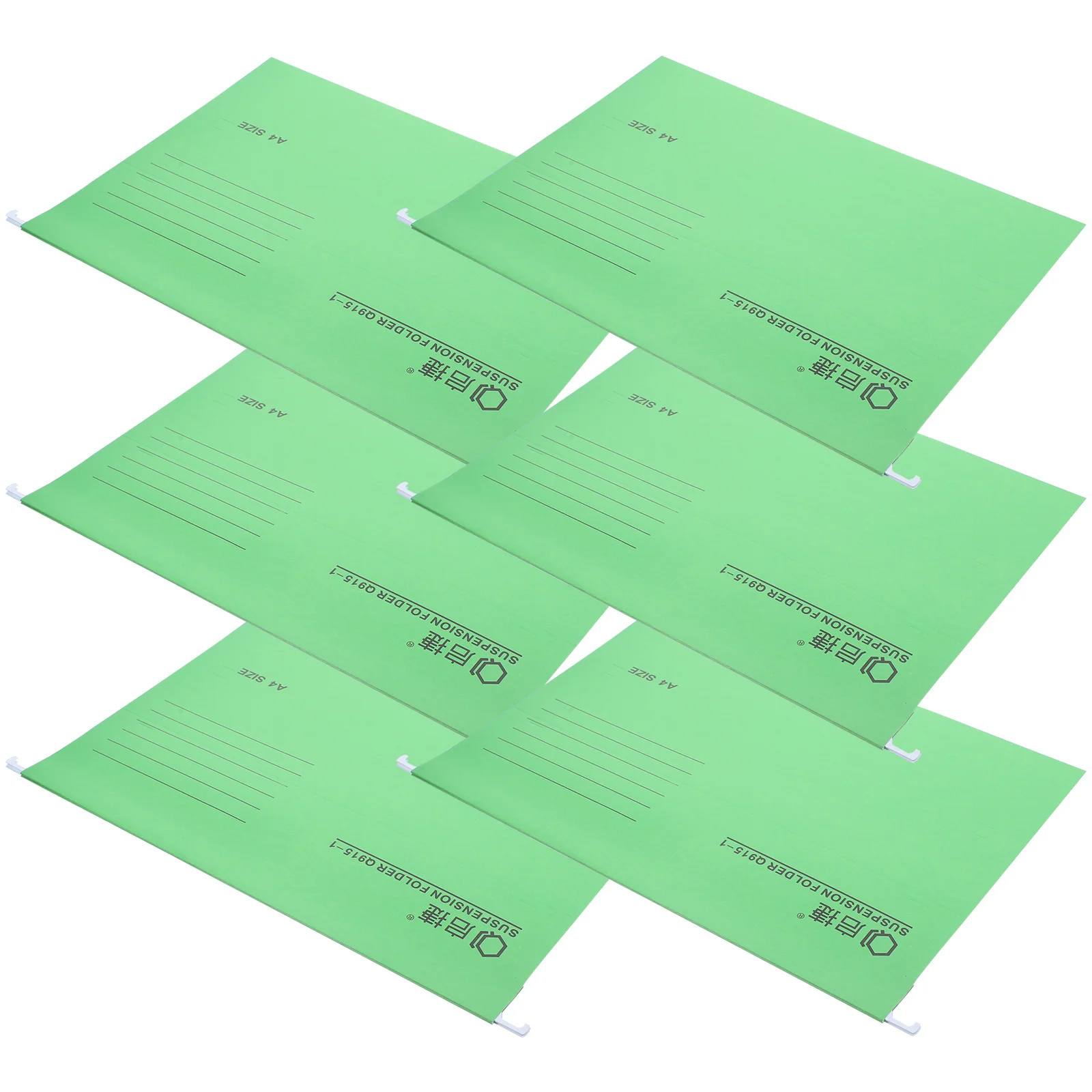 

6 Pcs Multi-layer Office Document Stand Folders for Filing Cabinet File Hanging