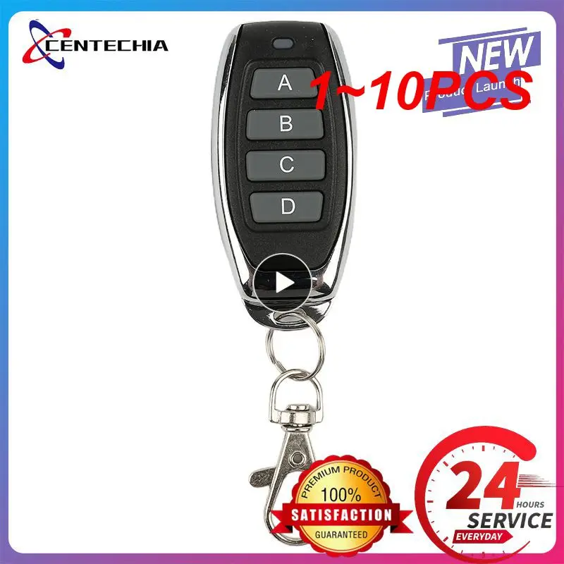 1 ~ 10 Pz 433Mhz Clone Duplicatore Chiave Fisso Apprendimento Codice Clonazione Chiave Fob Distanza Telecomando Wireless Per Cancello Porta Del Garage