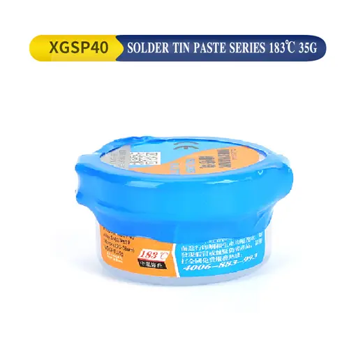 MECHANIC 183℃ XGZ40 Solder Paste Flux Sn63/Pb37 Soldering Welding Tin Paste for Mobile Phone IC CPU BGA SMD Phone Repair Tools image 11