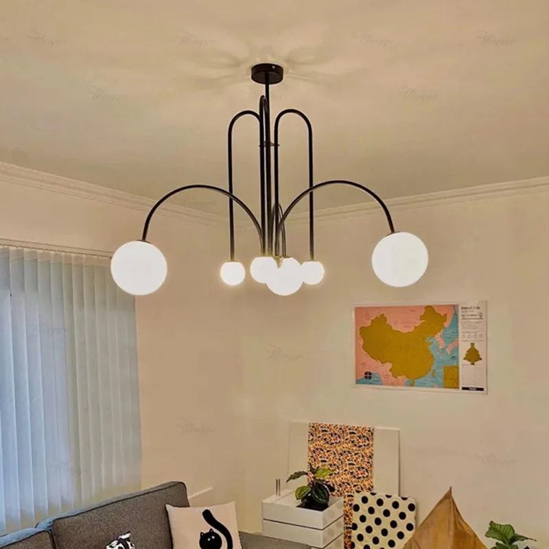 Nordic Minimalist Pendant Light for Living Room Restaurant Lamp