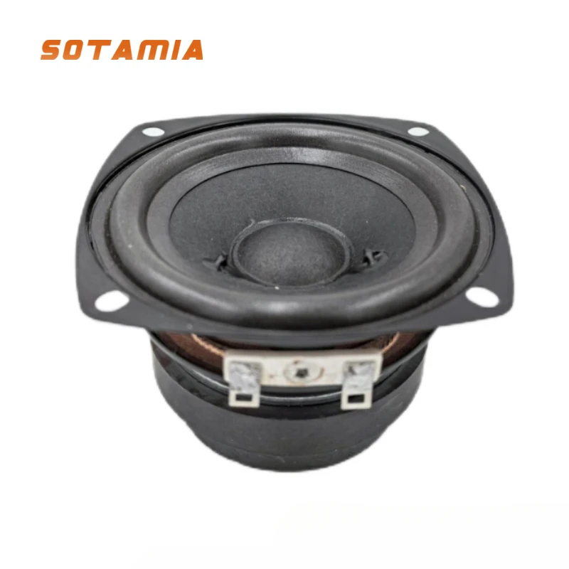SOTAMIA 1Pcs 3 Inch Full Range Speaker 4 Ohm 10W Audio Portable Speaker Hifi Sound Music Home Theater Loudspeaker Bookshelf