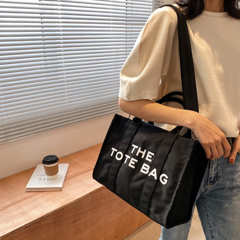 Casual Canvas Large Capacity Tote Bag Women Handbags Designer Brand  Shoulder Crossbody Bags Luxury Big Shopper Bag Purse 2023 - AliExpress