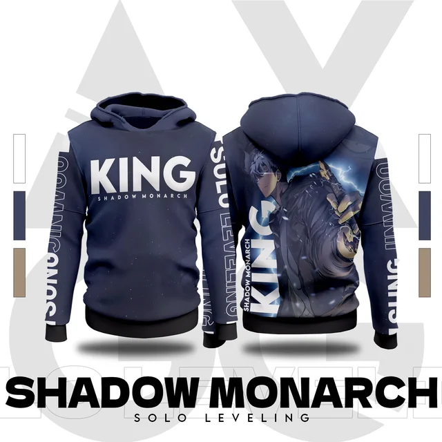 Popular Solo Leveling Hoodies 3D Sung Jin-Woo Print Cosplay Anime Sweatshirts Autumn/Winter New Men Women Tracksuit Y2k Pullover 2