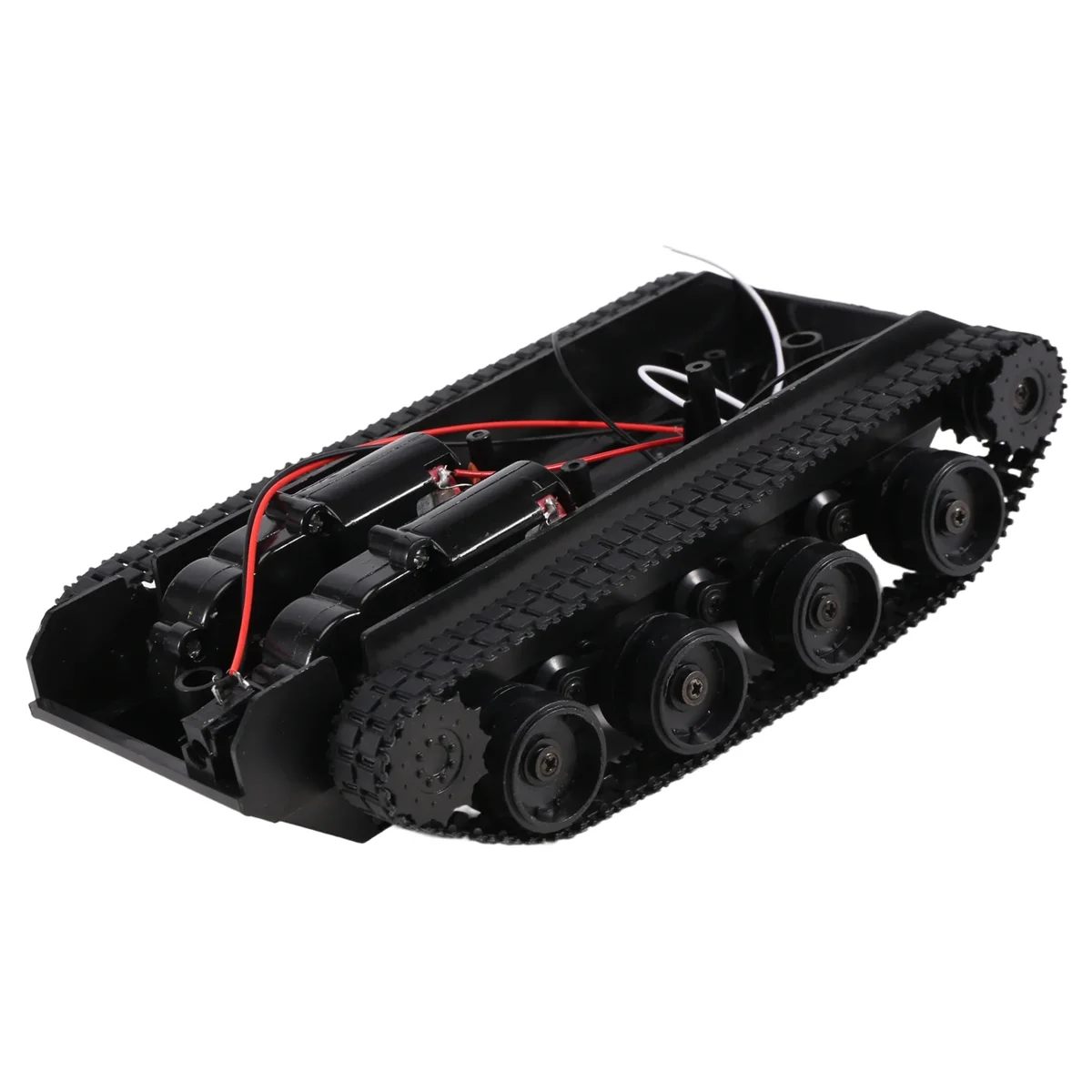 Assemblage DIY du kit châssis tank robot RC avec chenilles caoutchouc et moteur 130