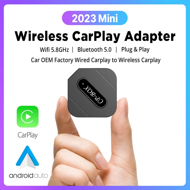 Carlinkit-adaptador inalámbrico inteligente para coche, dispositivo con  WiFi, Bluetooth, conexión automática, con cable, Android, Ai Box, Plug And  Play, nuevo - AliExpress