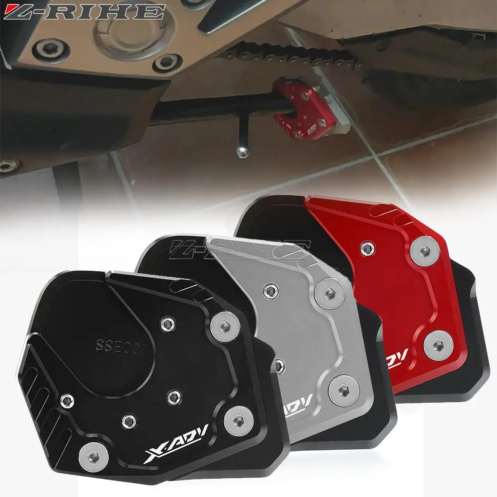 

Motorcycle Kickstand Foot Side Stand Extension Pad Support Plate Enlarge For HONDA X-ADV XADV 2017-2018 X-ADV750 X ADV 750 2019