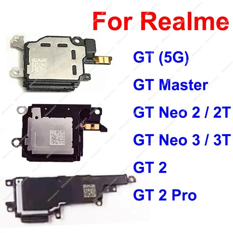 Per Oppo Realme Gt Neo 2 3 2T 3T Gt2Pro Gt Master Explorer 5G Altoparlante Cicalino Altoparlante Inferiore Cicalino Audio Parti Di Ricambio