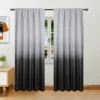 1PC High Shading High-quality Gradient Curtain Suitable For Bedroom, Living Room, Balcony Bay Window Decoration 2