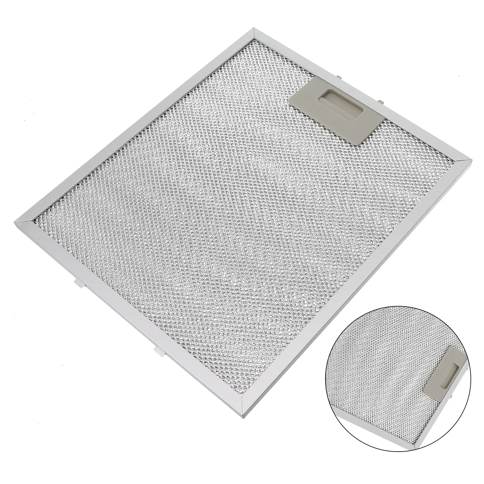 

Reliable Vent Filter Silver Cooker Hood Filters 305 x 267 x 9mm Aluminized Grease Layering Compatible with Range Hood Vents