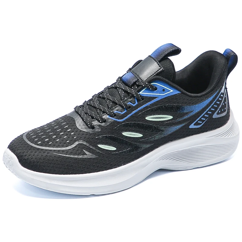 

Plus Size 39-50 Men Running Shoes Four Seasons Male Sneakers Youth Breathable Mesh Non-slip Outdoor Cushioned Lightweight Shoes