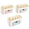 Desktop Double Layer Makeup Organizers Storage Box Cosmetic Drawers Jewelry Display Box Case Container Boxes Organizer New 1