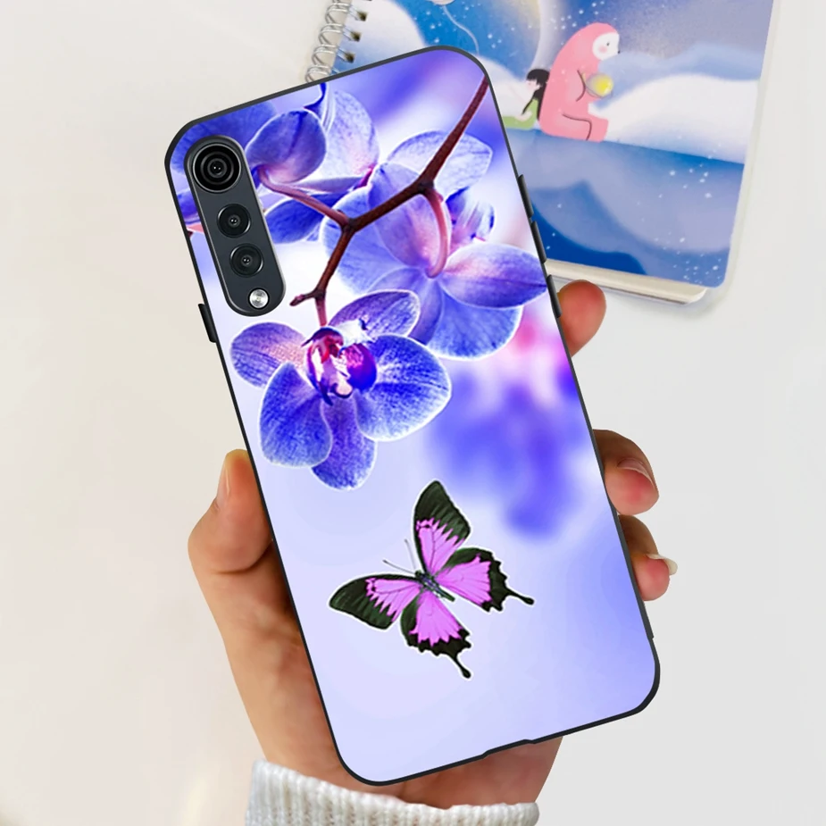 Stylish Painted Silicone Soft Phone Case - 6.8'' Bumper Cover, Compatible with LG Velvet 5G