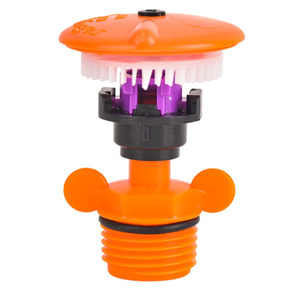 

1/2" Male Thread Double Outlet Nozzles Rotating Jet Sprinklers For Garden Farm Lawn Irrigation Watering