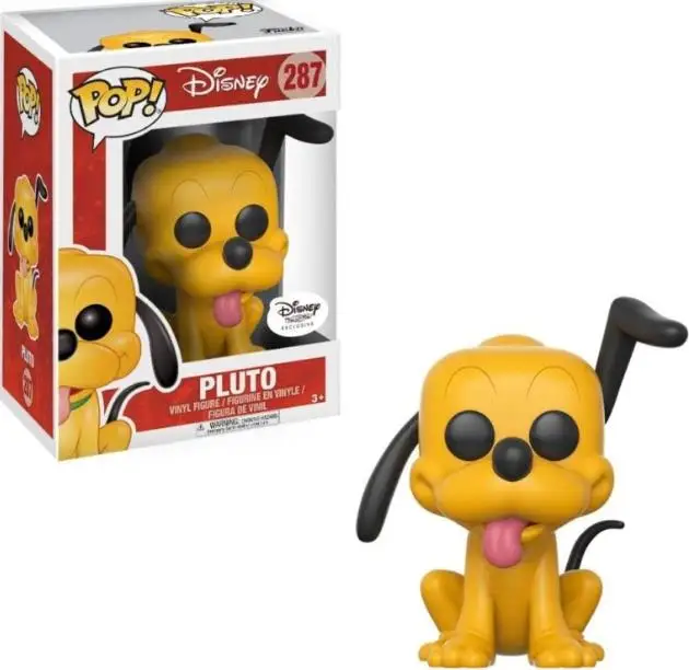 Funko Yellow Pluto 287 # Con Scatola Reale Figura In Pvc Giocattoli Collezione Modello Acton Giocattoli Per Bambini Regalo