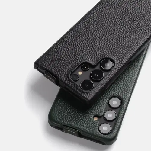 Melkco Premium Flip Cowhide Leather Case for Samsung Galaxy S24 S25 Ultra S24+ S25Plus Luxury Business Full Coverage Phone Cover - Image 6