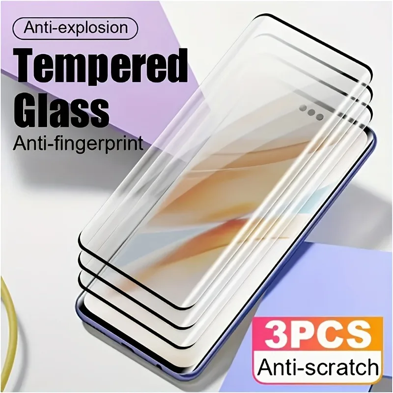 Verre trempé HD 3 pièces pour Samsung Galaxy S25 Ultra S24/S23/S21/S20 Ultra S25 24 Plus S23 FE S10/S8/S9, Film résistant aux rayures