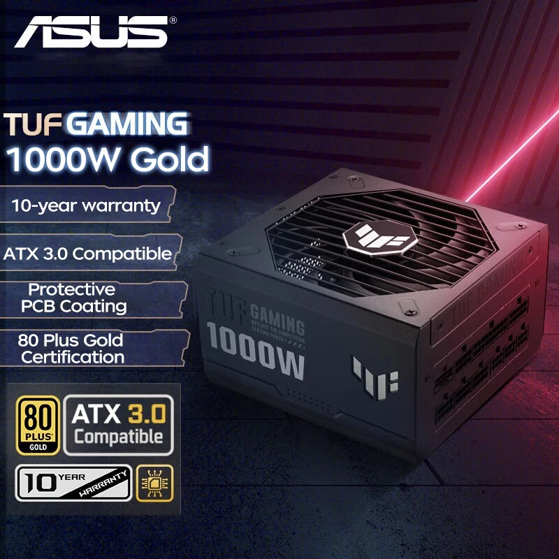 ASUSTUFGAMINGLoader1000WGoldFullModulePowerSupplyNativeATX3