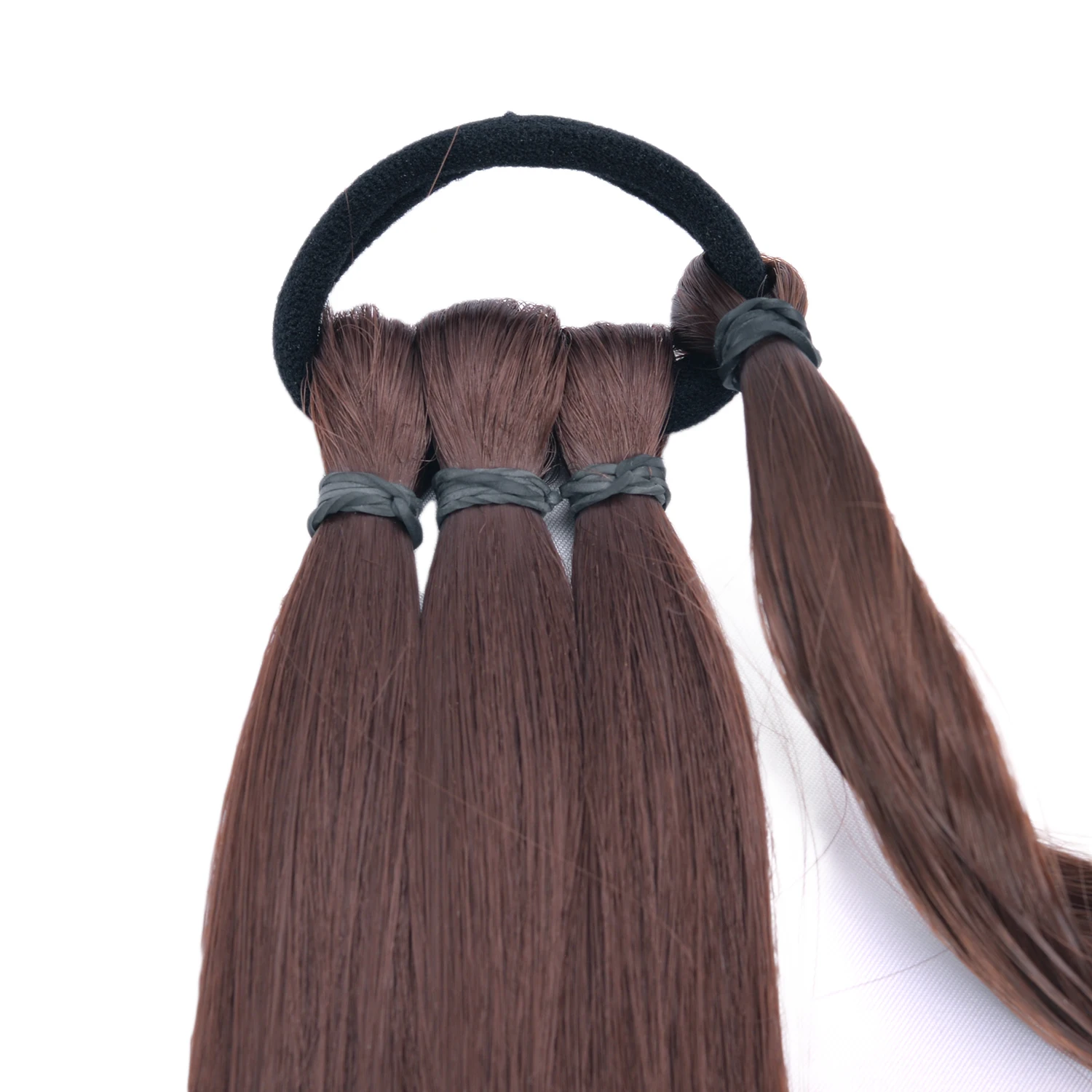 34” Braid Ponytail Extension - Langes glattes Wrap Around Haarteil - Flauschiges natürliches Haar für Frauen - Tägliches Styling - DIY 11