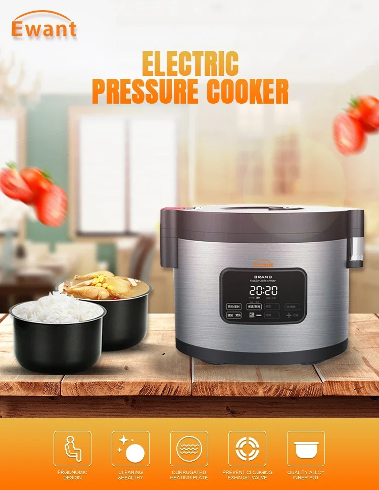 Ewant 32L New Designed Multi-functional Commercial Electric Pressure Cooker Non-stick