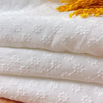 Embroidered Cotton Fabric 1