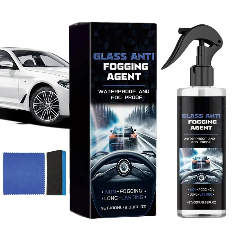 

Car Windshield Spray Effective Glass Care Glass Film Removal Clear Vision Oil Film Removal Agent For Eyeglasses