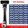 Razor Classic 6 Layer Safety Razor for Mens Shaving&Womens Hair Removal Shaving Blades Manual Shaver 1