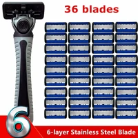 Razor Classic 6 Layer Safety Razor for Mens Shaving&Womens Hair Removal Shaving Blades Manual Shaver 1