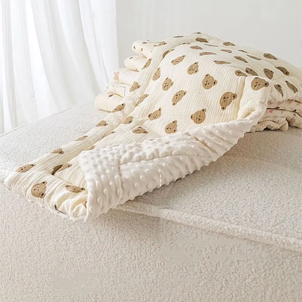 Soft Baby Stroller Cushion Comfortable Cartoon Printed Baby Pram Seat Mat Car Seat Breathable Dining Chair Cotton Pad