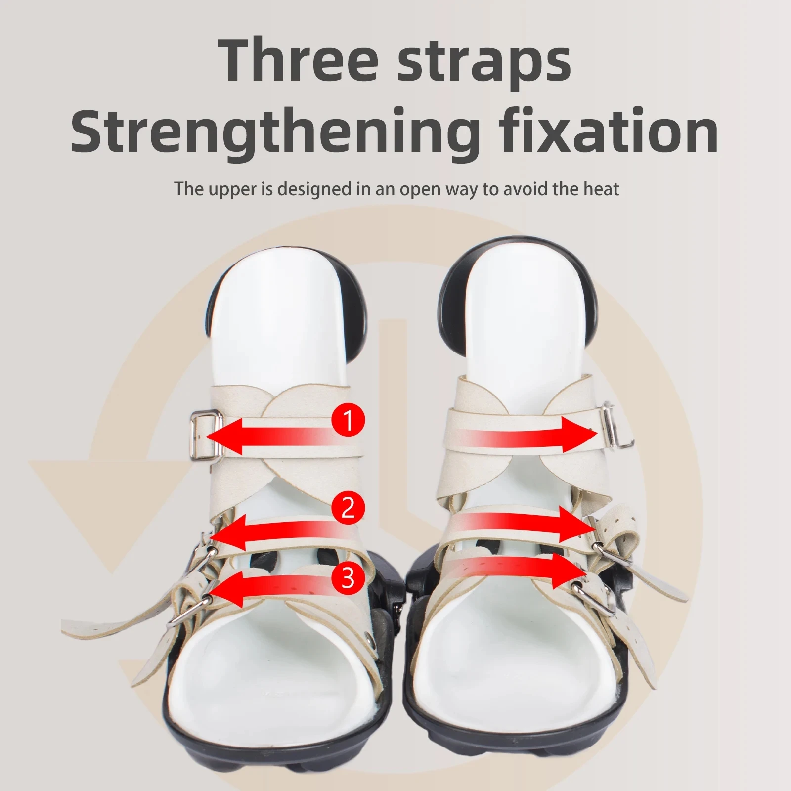 1Pair Dennis Shoes Closed Toe Arch Support Corrective Shoes Clubfoot Corrective Shoes Rehabilitation Children Walking Shoes 2