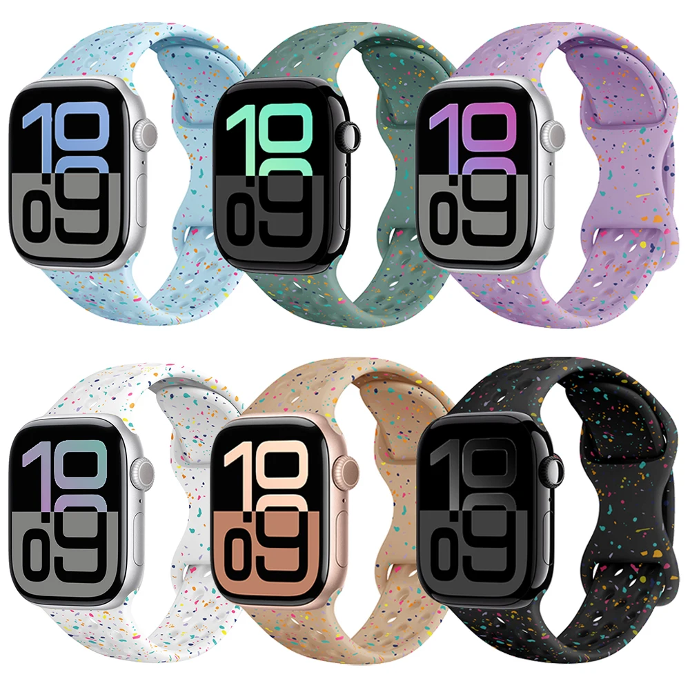 Silicone Strap Wristband for Smartwatch - Soft, Flexible, and Durable Replacement Band