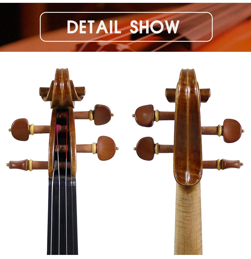 Andrea Amati 1560 Violin Copy! ! Antique Oil Varnish Case Bow!Professional Violin 4/4!Fine Tone! Handmade Violin!