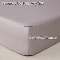 Drap-housse 100% coton égyptien, 800 fils, avec élastiques, ajustable, antidérapant, 140/160/200cm 4