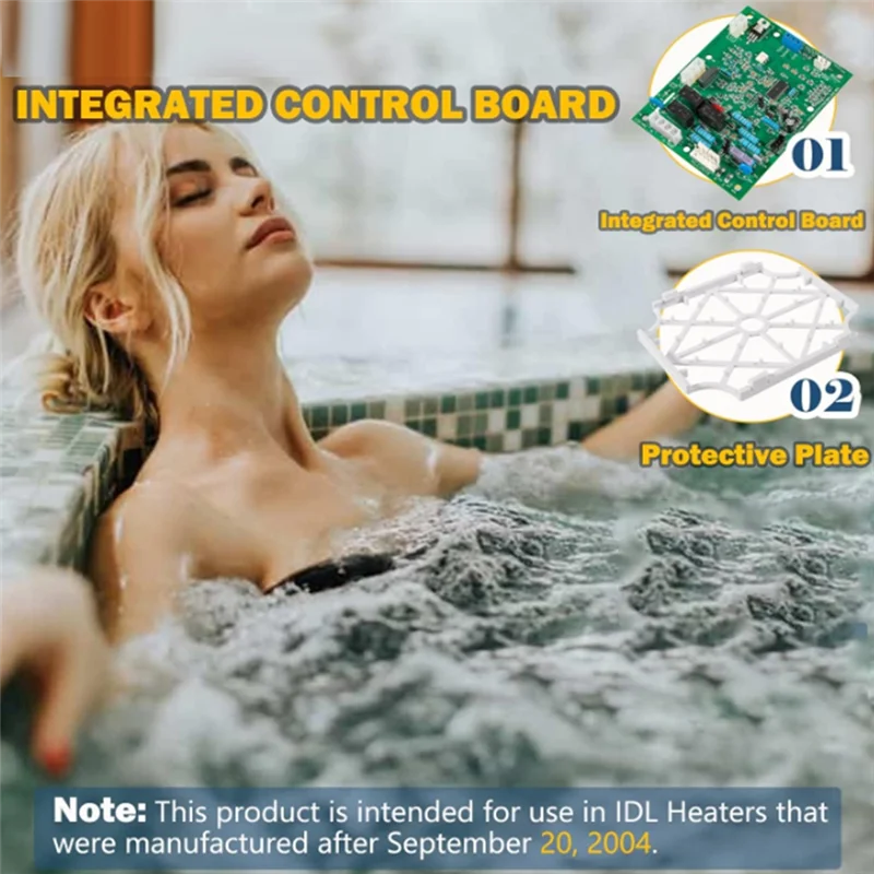 FDXLICB1930 FD Integrated Control Board Replacement Kit For Hayward Universal H-Series Low Nox Pool Heaterb64b