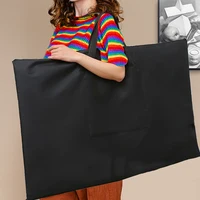 A1 Painting Board Storage File Bag Waterproof Painting Bag for Drawing Sketching Art Case Travel Art Supplies Tote Bag Black 1