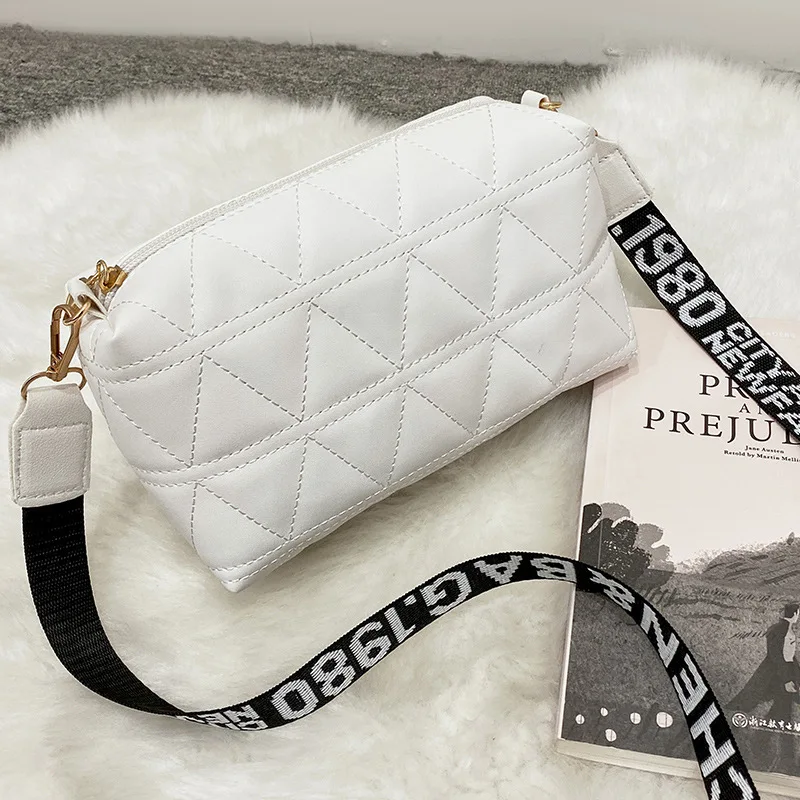 Bolso cruzado pequeño y redondo para mujer, Cartera de lujo con bufanda de  diseñador, 2023 - AliExpress