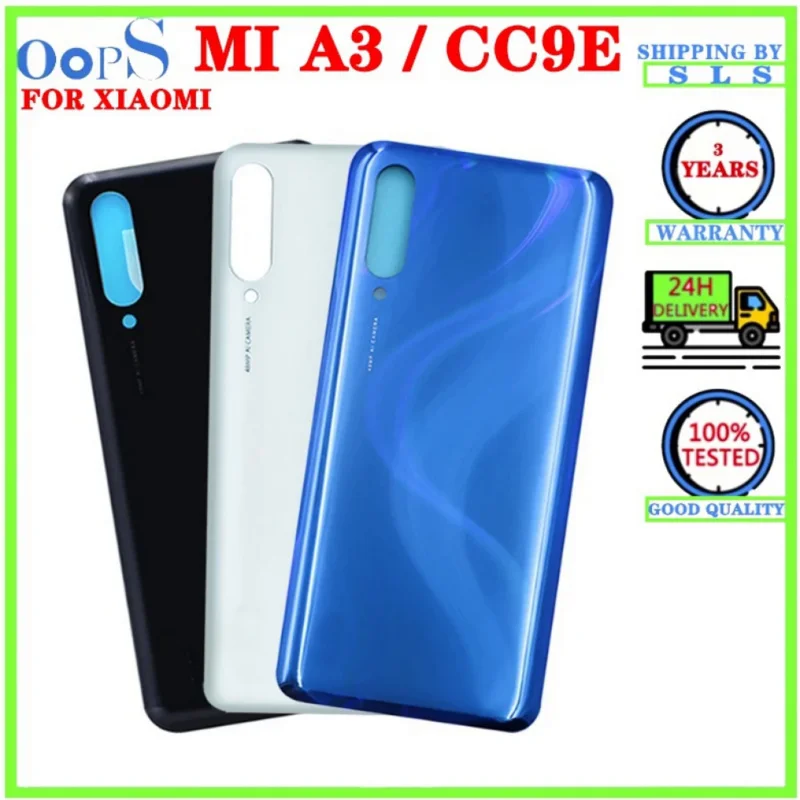 

Back Housing For Xiaomi Mi A3 Mi9 Lite CC9 CC9E Back Door Battery Cover Rear Back Housing Case