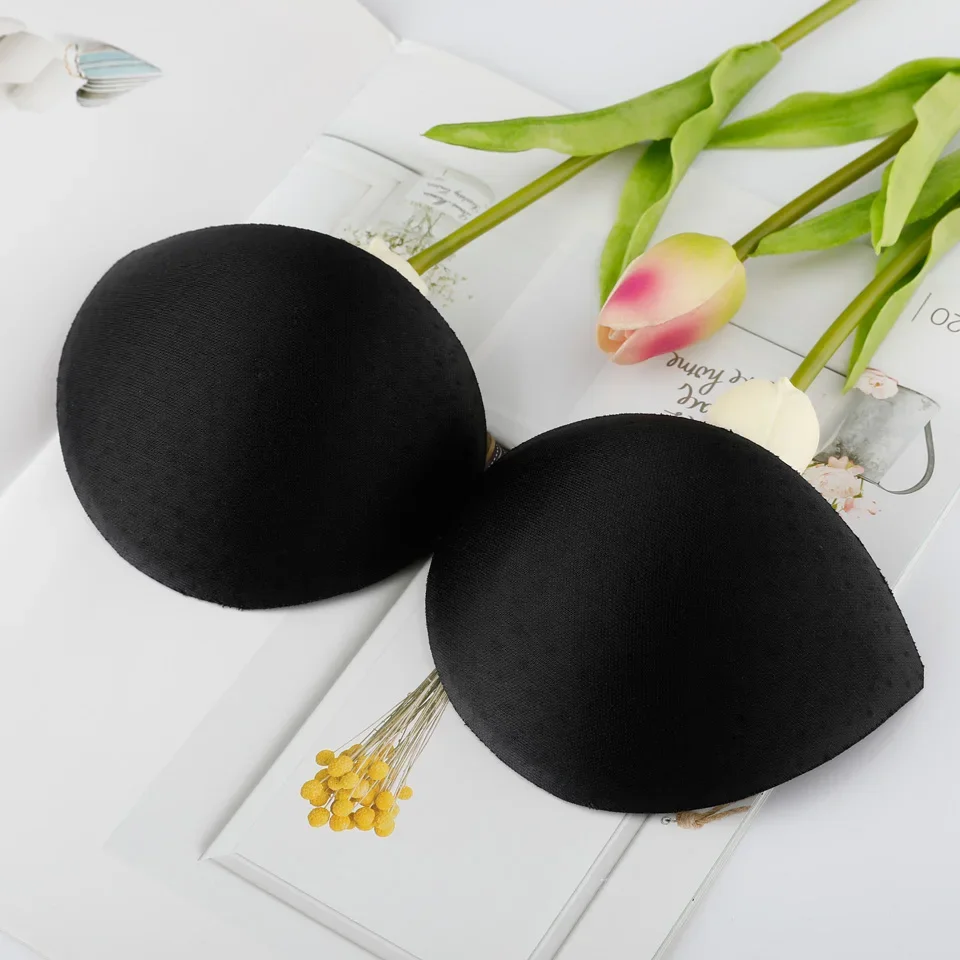 3 pairs/Lot 2018 Women Intimates Bra Accessories Sponge Swimsuit Breast Pads Chest Push Up Enhancers Bra Padding Foam Inserts